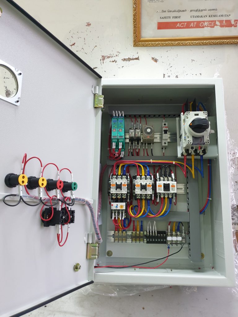 Pump control panel installed by LYTECH